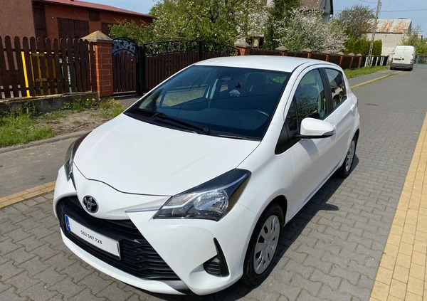 Toyota Yaris cena 40900 przebieg: 127000, rok produkcji 2018 z Czyżew małe 497